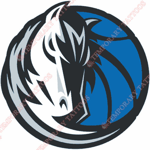 Dallas Mavericks Customize Temporary Tattoos Stickers NO.973